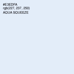 #E3EDFA - Aqua Squeeze Color Image