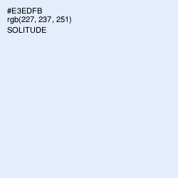 #E3EDFB - Solitude Color Image