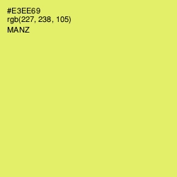 #E3EE69 - Manz Color Image