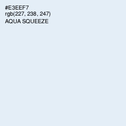 #E3EEF7 - Aqua Squeeze Color Image