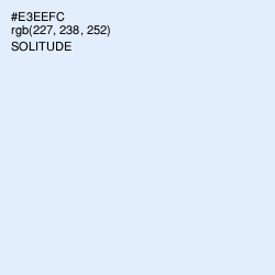 #E3EEFC - Solitude Color Image