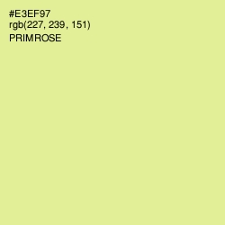 #E3EF97 - Primrose Color Image