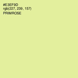 #E3EF9D - Primrose Color Image