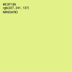 #E3F189 - Mindaro Color Image