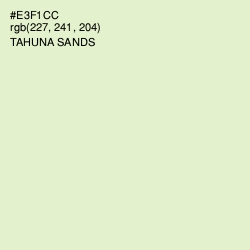 #E3F1CC - Tahuna Sands Color Image