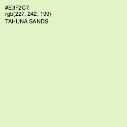 #E3F2C7 - Tahuna Sands Color Image