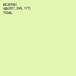 #E3F5B1 - Tidal Color Image