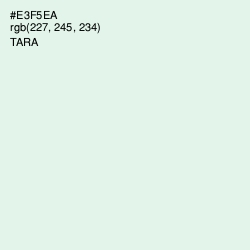 #E3F5EA - Tara Color Image