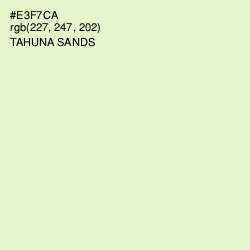 #E3F7CA - Tahuna Sands Color Image