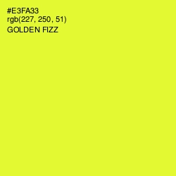 #E3FA33 - Golden Fizz Color Image