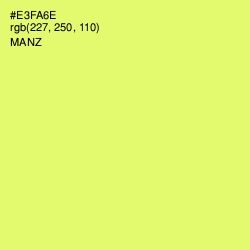 #E3FA6E - Manz Color Image