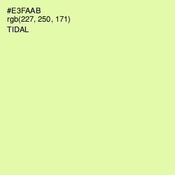 #E3FAAB - Tidal Color Image