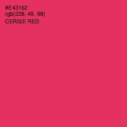 #E43162 - Cerise Red Color Image