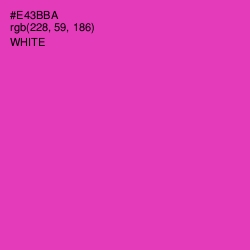 #E43BBA - Persian Rose Color Image