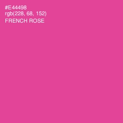 #E44498 - French Rose Color Image