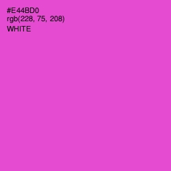 #E44BD0 - Orchid Color Image