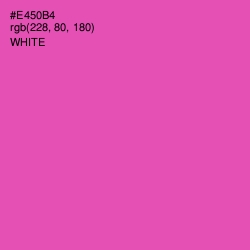 #E450B4 - Brilliant Rose Color Image