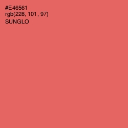 #E46561 - Sunglo Color Image