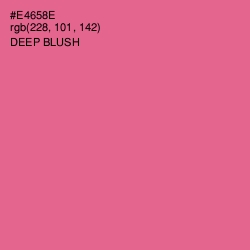 #E4658E - Deep Blush Color Image