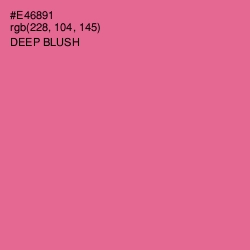 #E46891 - Deep Blush Color Image