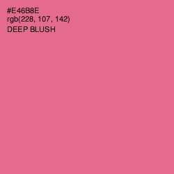 #E46B8E - Deep Blush Color Image