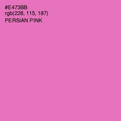 #E473BB - Persian Pink Color Image