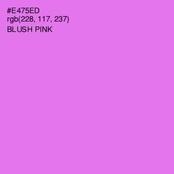 #E475ED - Blush Pink Color Image