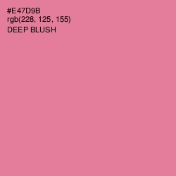 #E47D9B - Deep Blush Color Image