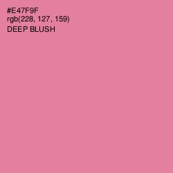 #E47F9F - Deep Blush Color Image