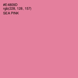 #E4809D - Sea Pink Color Image