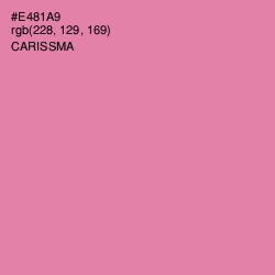 #E481A9 - Carissma Color Image