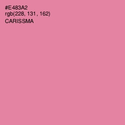 #E483A2 - Carissma Color Image