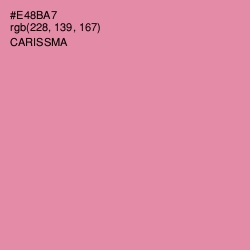 #E48BA7 - Carissma Color Image