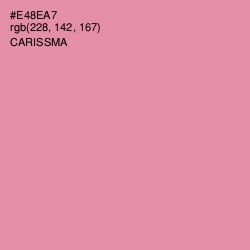 #E48EA7 - Carissma Color Image