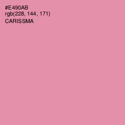 #E490AB - Carissma Color Image
