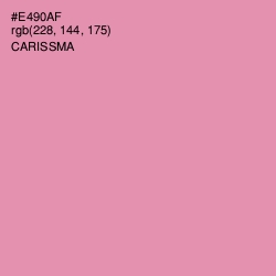 #E490AF - Carissma Color Image