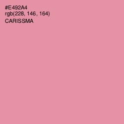 #E492A4 - Carissma Color Image