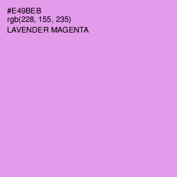 #E49BEB - Lavender Magenta Color Image
