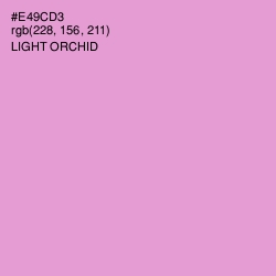 #E49CD3 - Light Orchid Color Image
