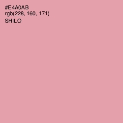 #E4A0AB - Shilo Color Image