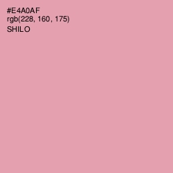 #E4A0AF - Shilo Color Image