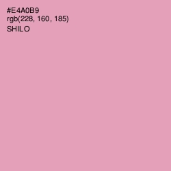 #E4A0B9 - Shilo Color Image