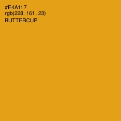 #E4A117 - Buttercup Color Image