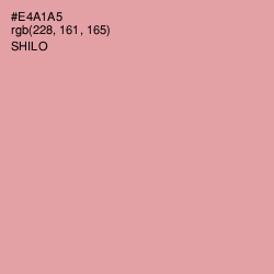 #E4A1A5 - Shilo Color Image