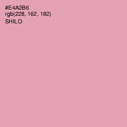 #E4A2B6 - Shilo Color Image