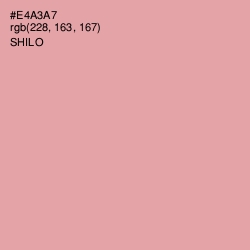 #E4A3A7 - Shilo Color Image