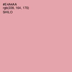 #E4A4AA - Shilo Color Image