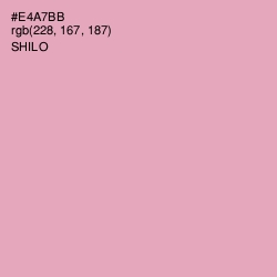 #E4A7BB - Shilo Color Image