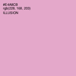 #E4A8CB - Illusion Color Image