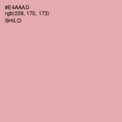 #E4AAAD - Shilo Color Image